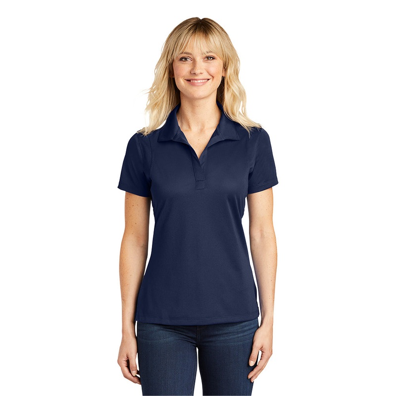 Sport-Tek LST650 Ladies Micropique Sport-Wick Polo – True Navy True Navy XS