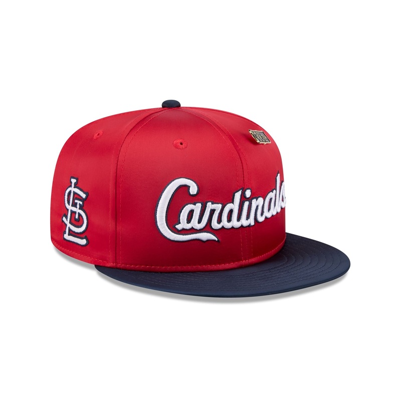 St. Louis Cardinals Spring Satin 59FIFTY Fitted Hat 7
