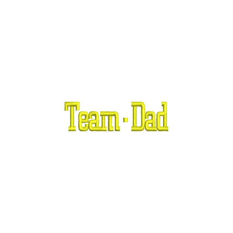 Team Dad Letters Default Title One Size