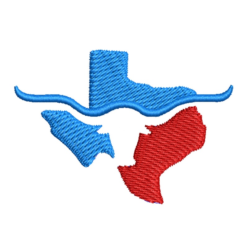 Texas Long Horn Logo Texas Long Horn Logo One Size