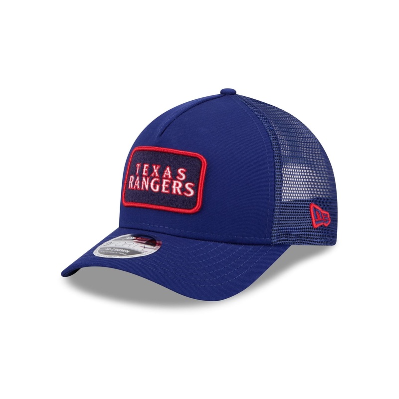 Texas Rangers Tonal Patch 9FORTY M-Crown A-Frame Trucker Hat One Size