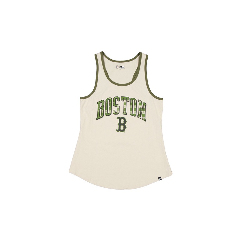 Boston Red Sox Armed Forces Day 2025 Women’s Stone Tank Top XS