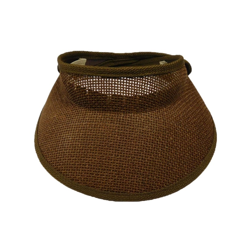 Gold Coast No Head Ache Sun Visor – Brown Brown