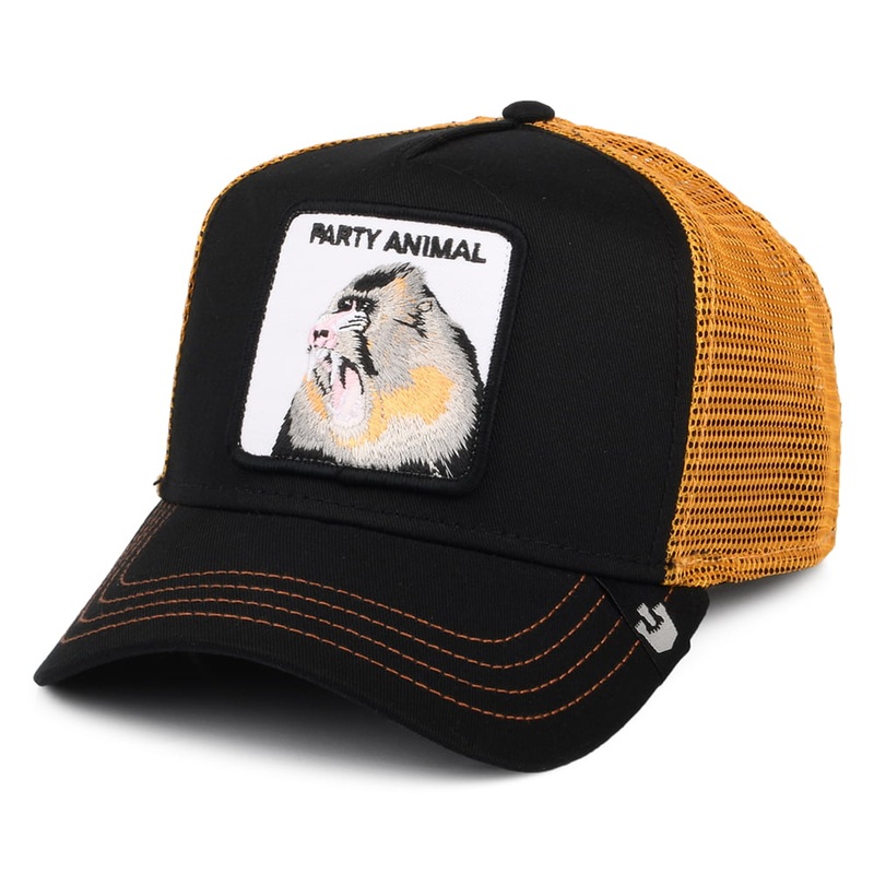 Goorin Bros. Party Animal Trucker Cap – Black Adjustable