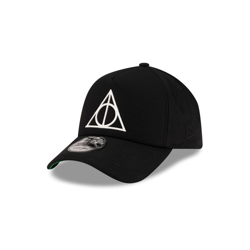 Harry Potter Deathly Hallows 9FORTY A-Frame Snapback Hat One Size