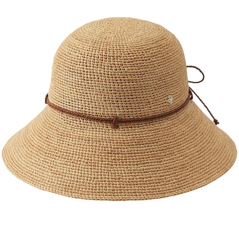 Iris 9 Wide Brim Cloche Charcoal 1SFM
