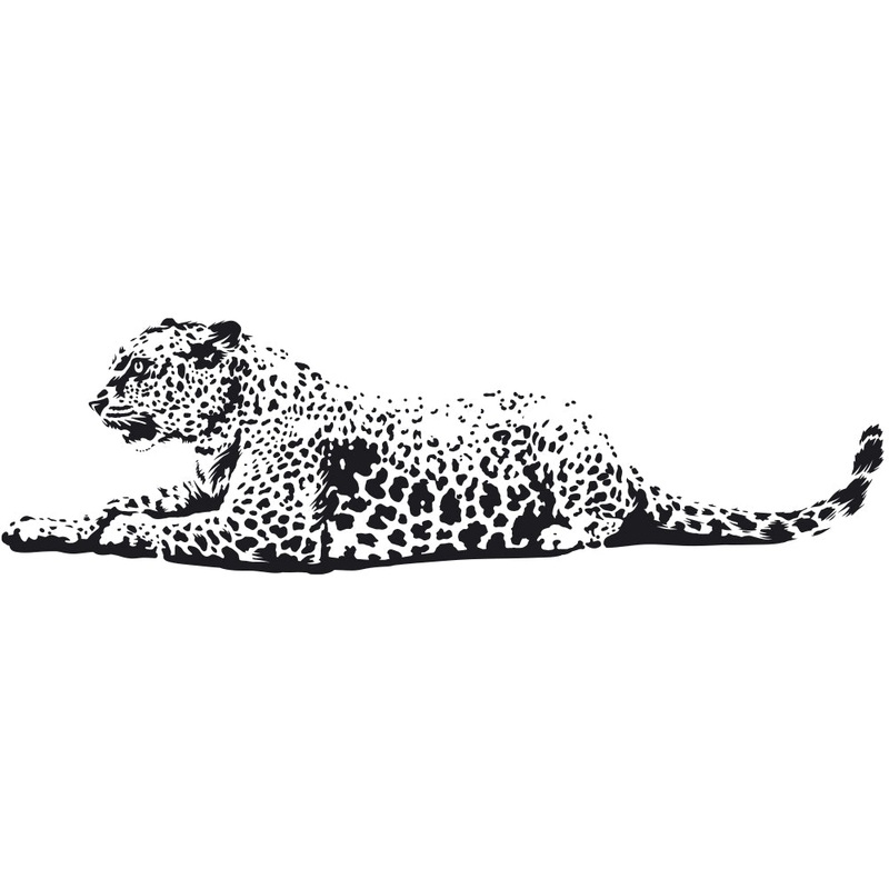 Leopard Monochrome Default Title One Size