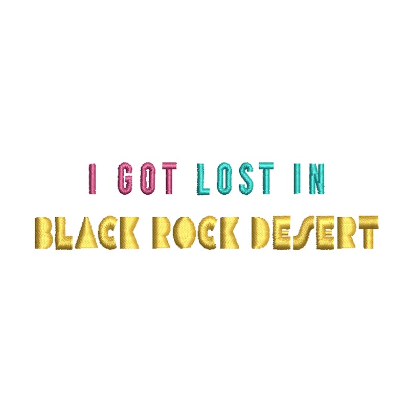 Lost In Black Rock Symbol Default Title One Size