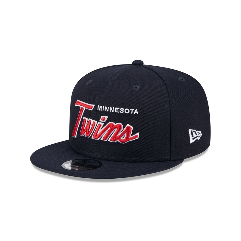 Minnesota Twins Wordmark 9FIFTY Snapback Hat One Size