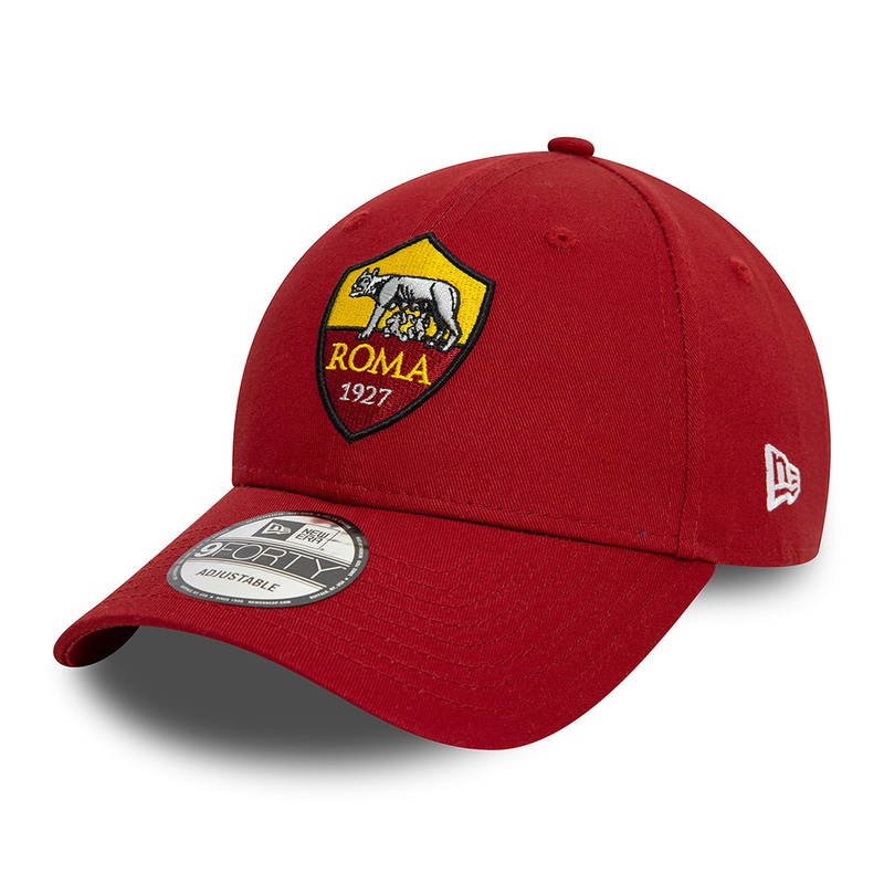 New Era 9FORTY AS Roma Baseball Cap – Core – Red Adjustable