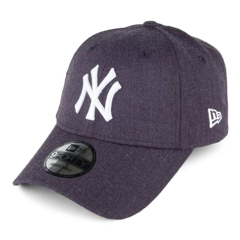 New Era 9FORTY New York Yankees Baseball Cap – Seasonal Heather – Navy Adjustable