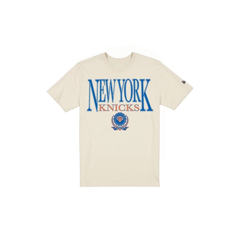 New York Knicks 2025 NBA Playoff Chrome T-Shirt S