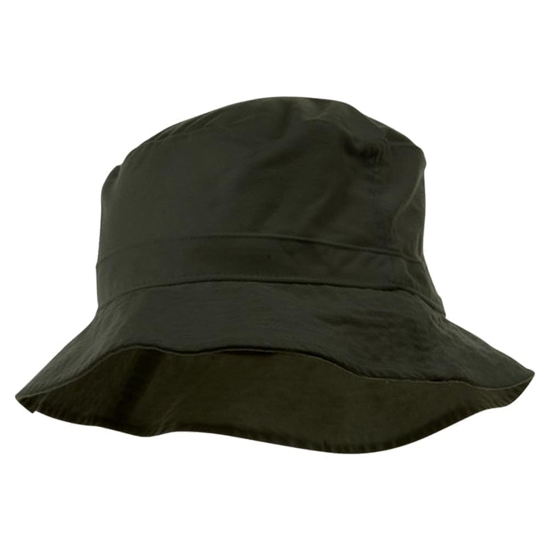 Unionwear CTBUCK01 Cotton Twill Bucket Hat Made in USA Black