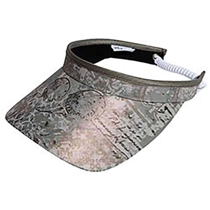 Vienna Golf Sun Visor with Coil Lace by GloveIt Vienna