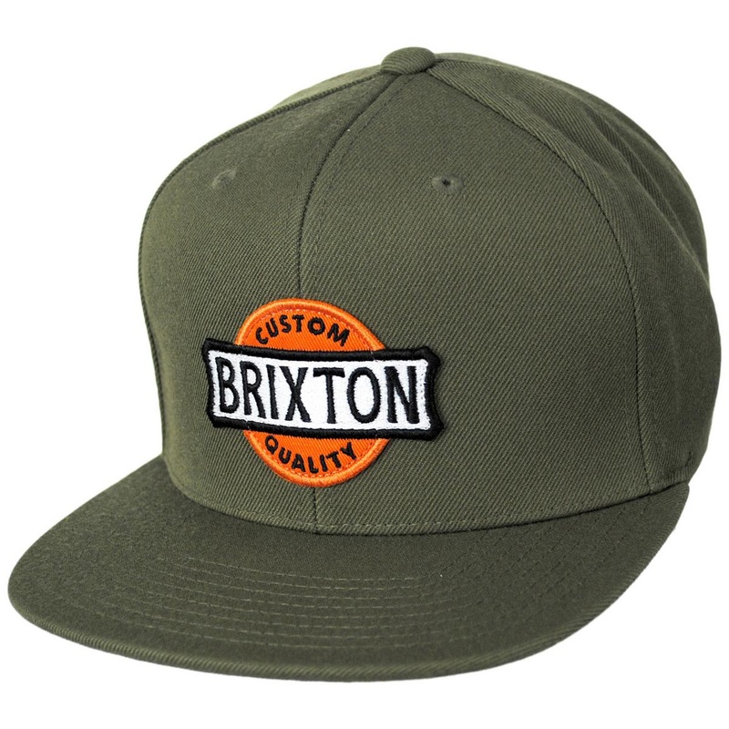 Wendall Wool Blend MP Snapback Baseball Cap OLIVE SURPLUS ADJUSTABLE