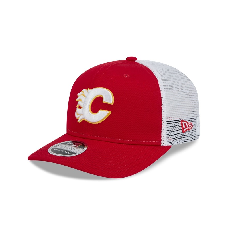 Calgary Flames Team 9SEVENTY Trucker Hat One Size