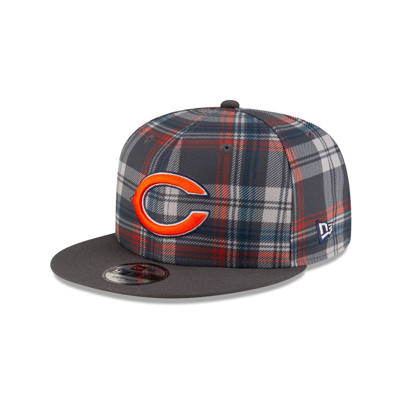 Chicago Bears 2024 Sideline Statement Gray 9FIFTY Snapback Hat One Size