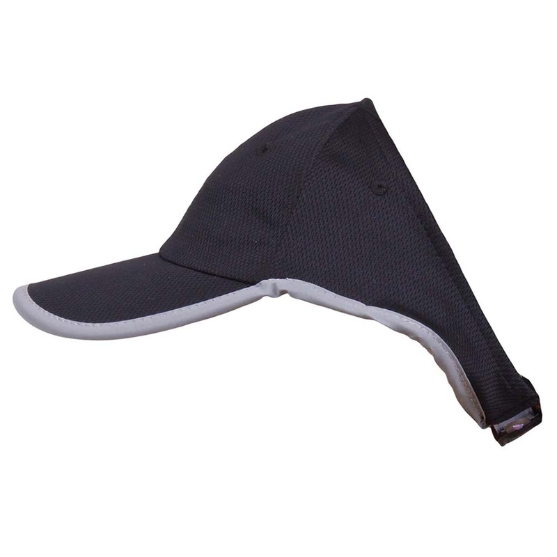 Ginnie Cap in Rayon Mesh Black