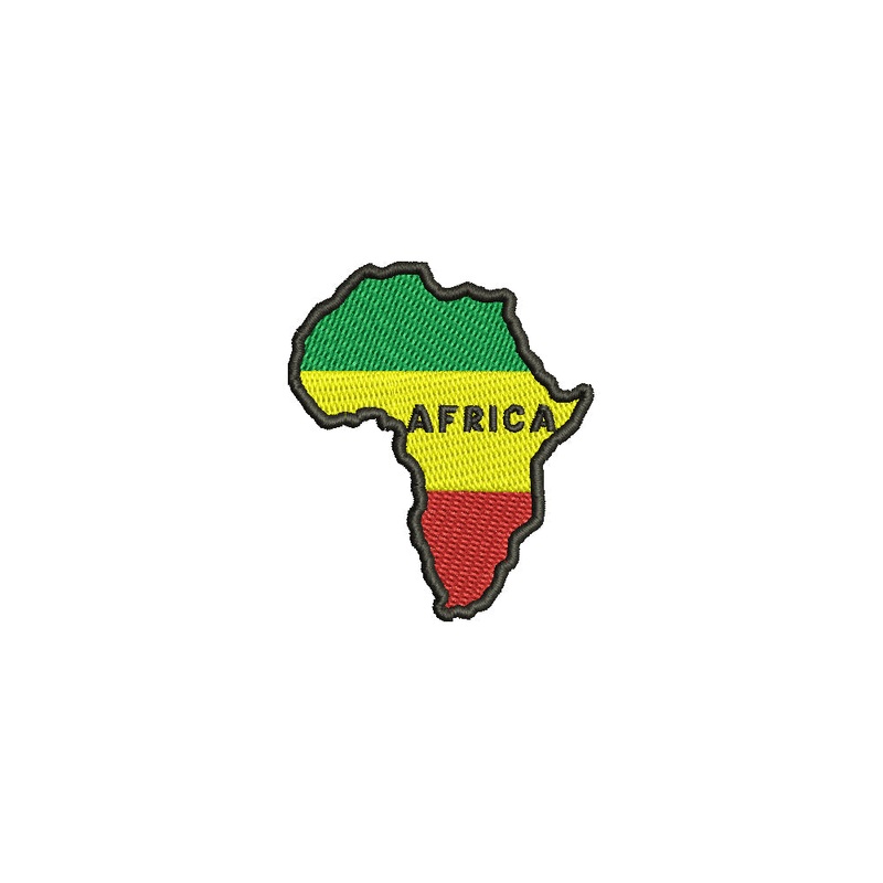 Map of Africa Default Title One Size