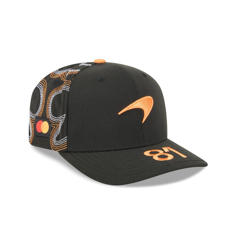 McLaren Formula 1 Team 2025 Austin Race Special Oscar Piastri 9SEVENTY Stretch-Snap Hat One Size