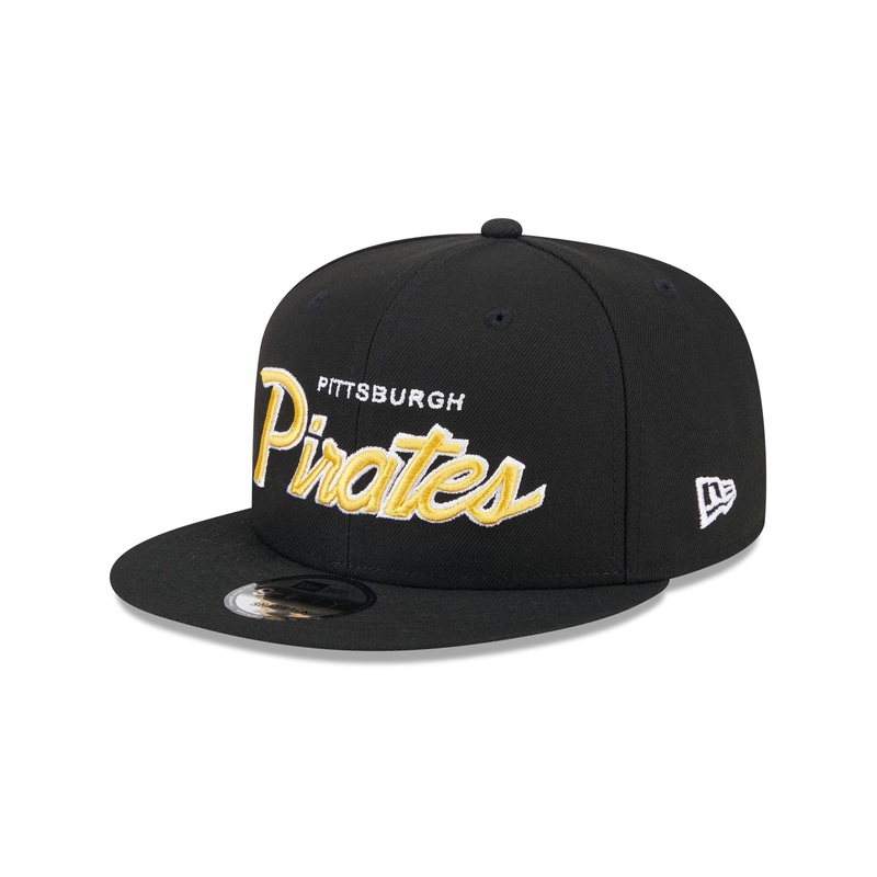 Pittsburgh Pirates Wordmark 9FIFTY Snapback Hat One Size