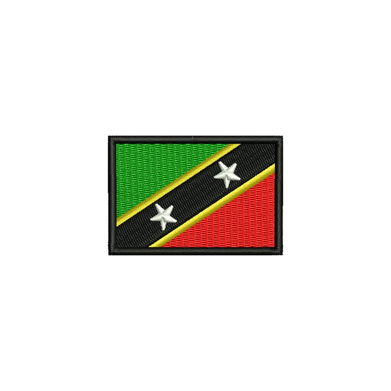 Saint Kitts Flag Default Title One Size