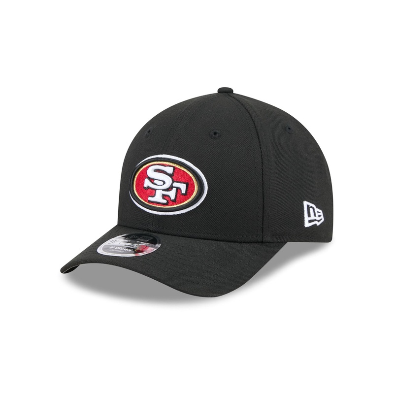 San Francisco 49ers Team Black 9FORTY M-Crown Snapback Hat One Size