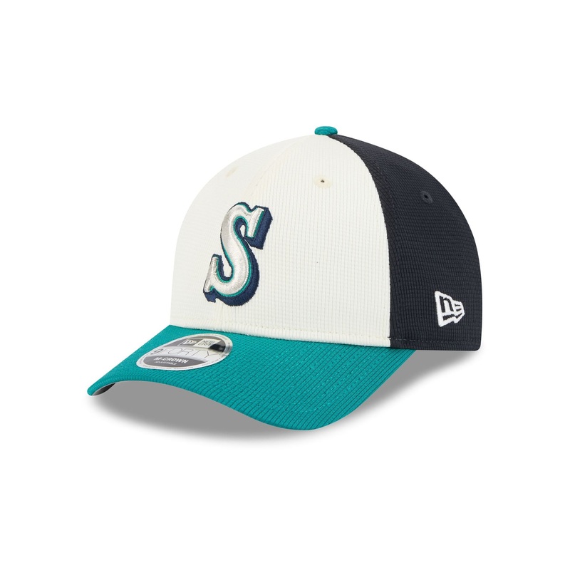 Seattle Mariners 2025 Batting Practice 9FORTY M-Crown Snapback Hat One Size