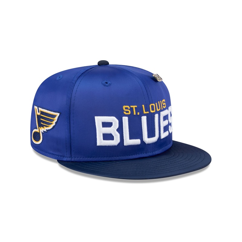 St. Louis Blues Spring Satin 59FIFTY Fitted Hat 7