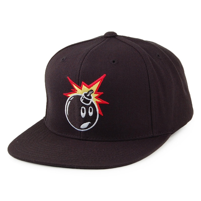 The Hundreds Adam Snapback Cap – Black Adjustable