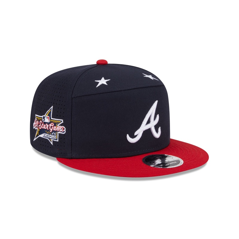 Atlanta Braves 2025 All-Star Game Split Panel 9FIFTY Snapback Hat One Size