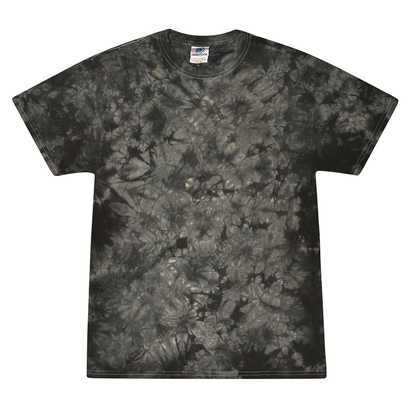 Colortone 1390 Crystal Wash T-Shirt Crystal Black S