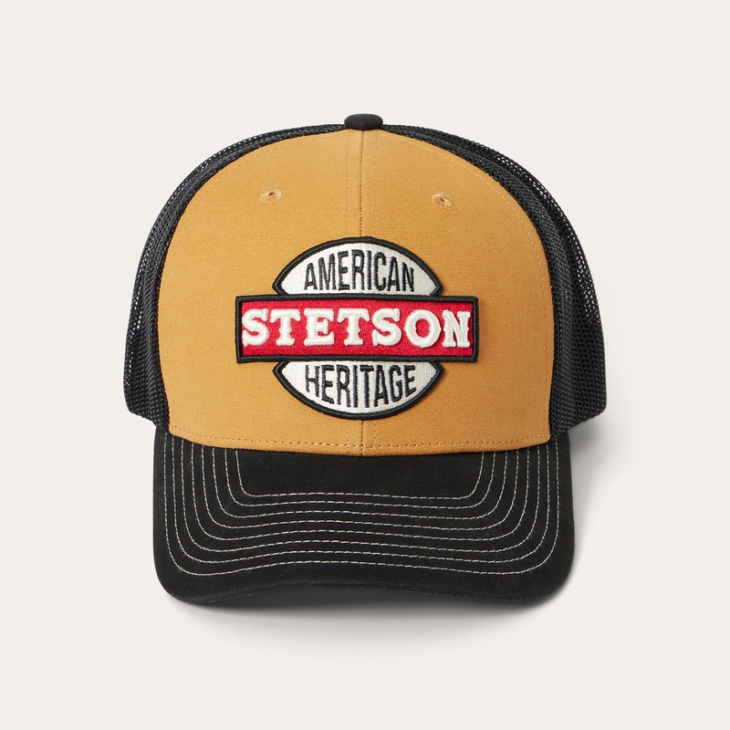 Tan Americana Trucker Cap Tan O/S