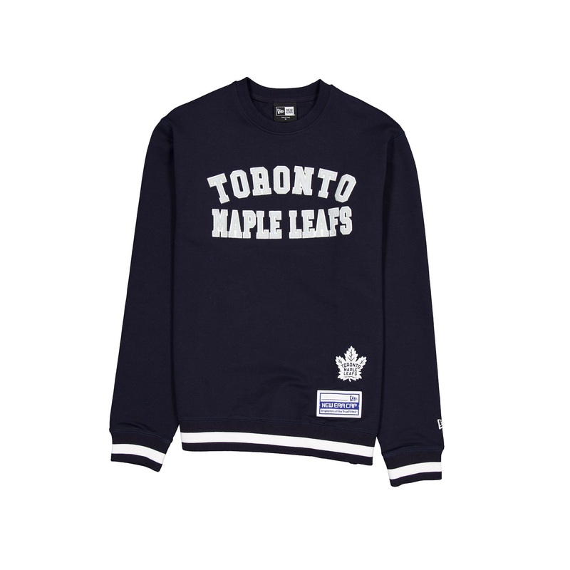 Toronto Maple Leafs Team Color Logo Select Crewneck S