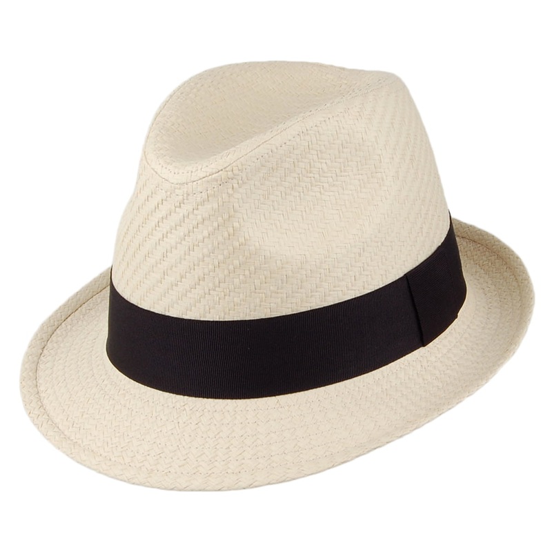 Failsworth Hats Straw Trilby Hat – Bleach S