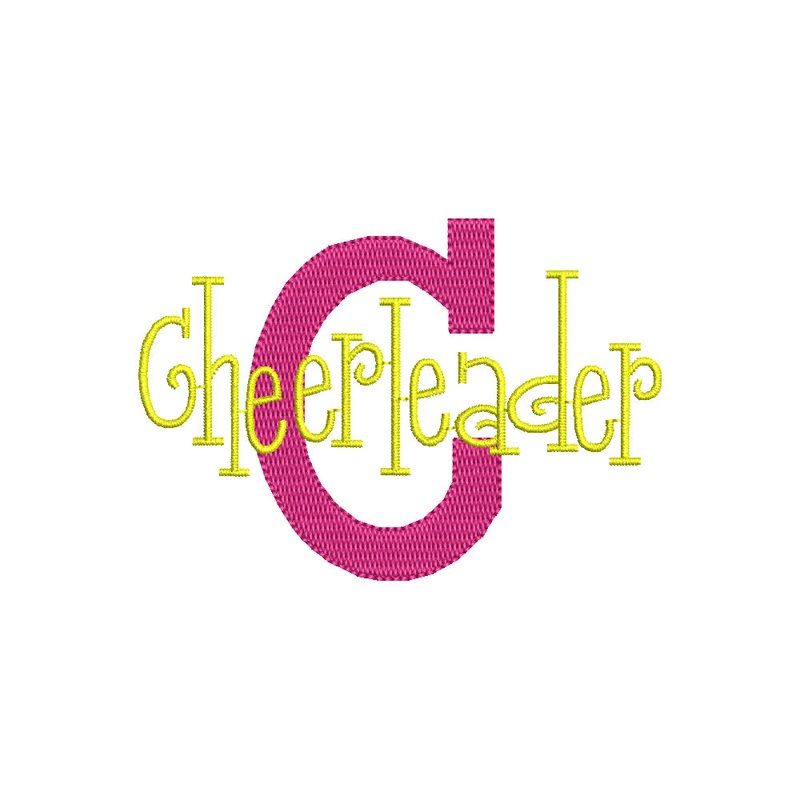 Logo C with Cheerleader Words Default Title One Size