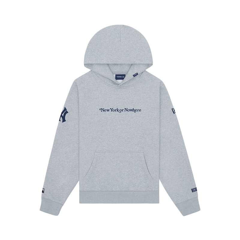 New York or Nowhere x New York Yankees Gray Hoodie S
