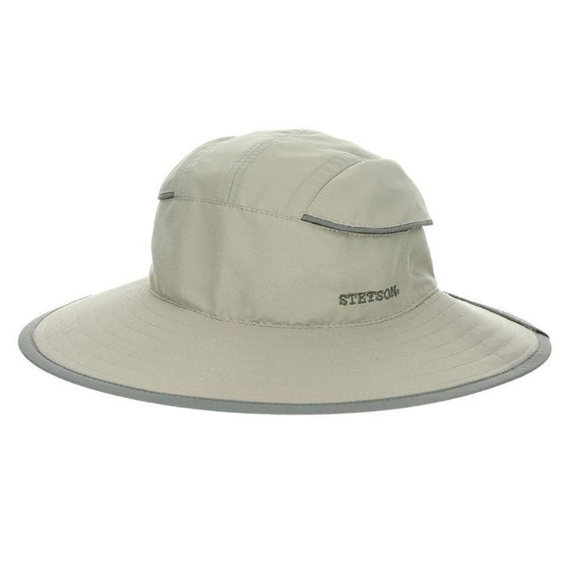 No Fly Zone Floatable Brim Boonie Hat – Stetson Hats Khaki M (22 5/8″)