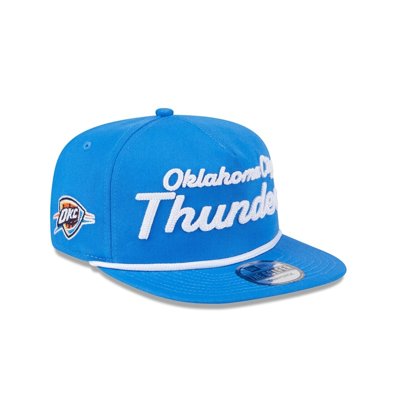 Oklahoma City Thunder Team Text Golfer Hat One Size