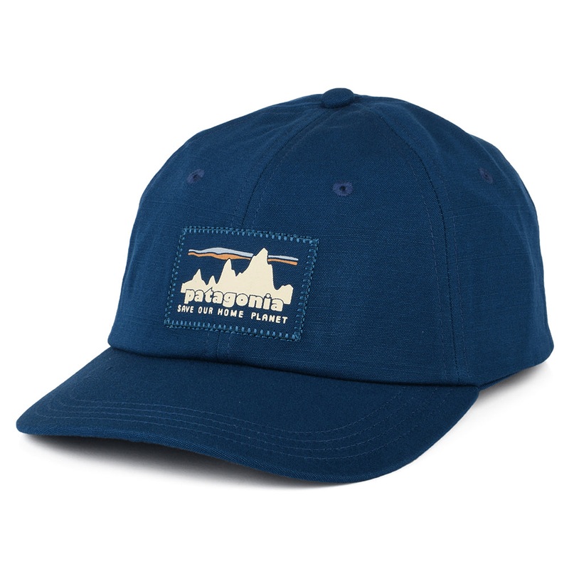 Patagonia Hats 73 Skyline Trad Organic Cotton Baseball Cap – Teal Adjustable