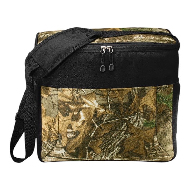 Port Authority BG514C Camouflage 24-Can Cube Cooler Realtree Xtra/ Black
