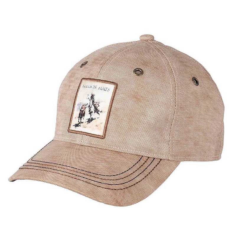 Roper Structured Timber Cloth Baseball Cap – Stetson Hat Tan OS