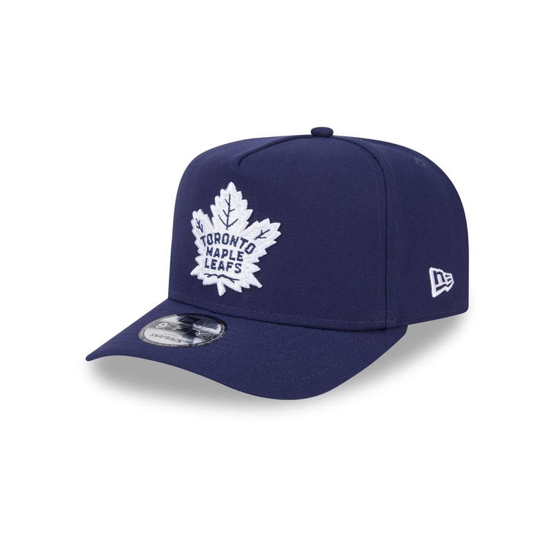 Toronto Maple Leafs Team 9FIFTY A-Frame Snapback Hat One Size