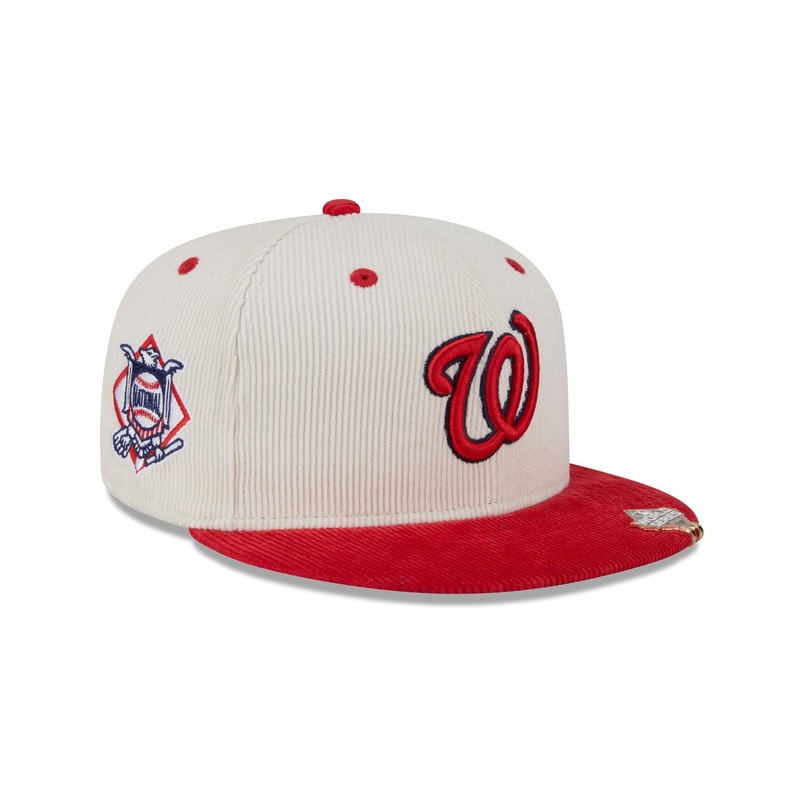 Washington Nationals Two Tone Cord 59FIFTY Fitted Hat 7