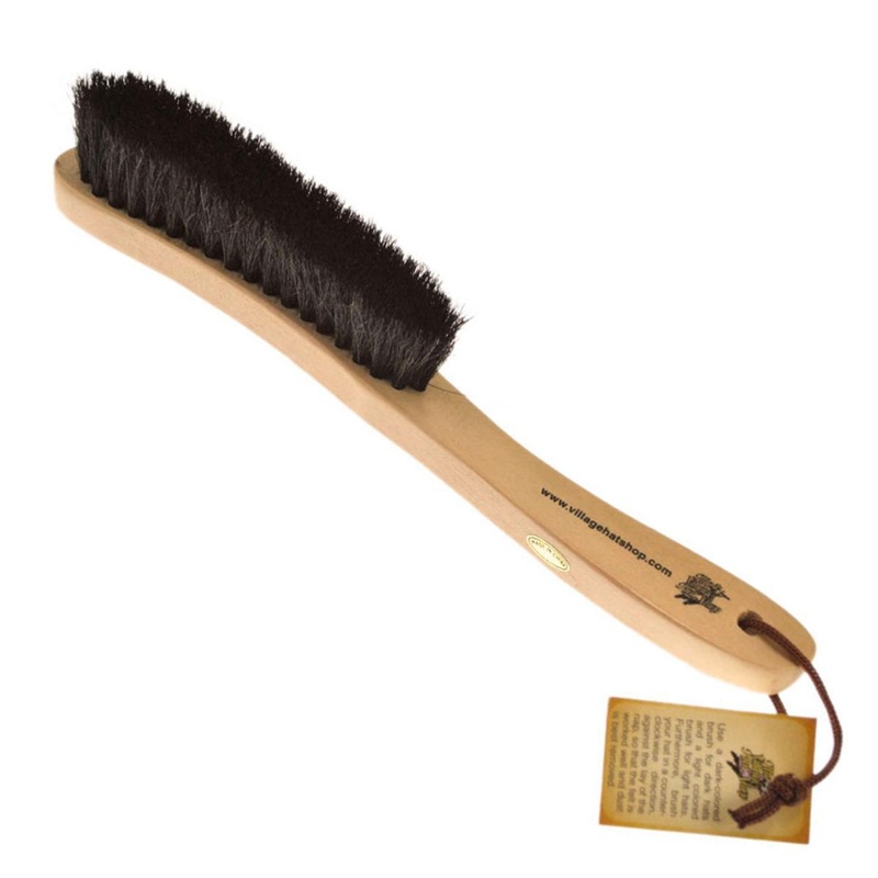Wholesale Dark Felt Hat Brush B2B Pre-Pack BLACK (12) ONE SIZE