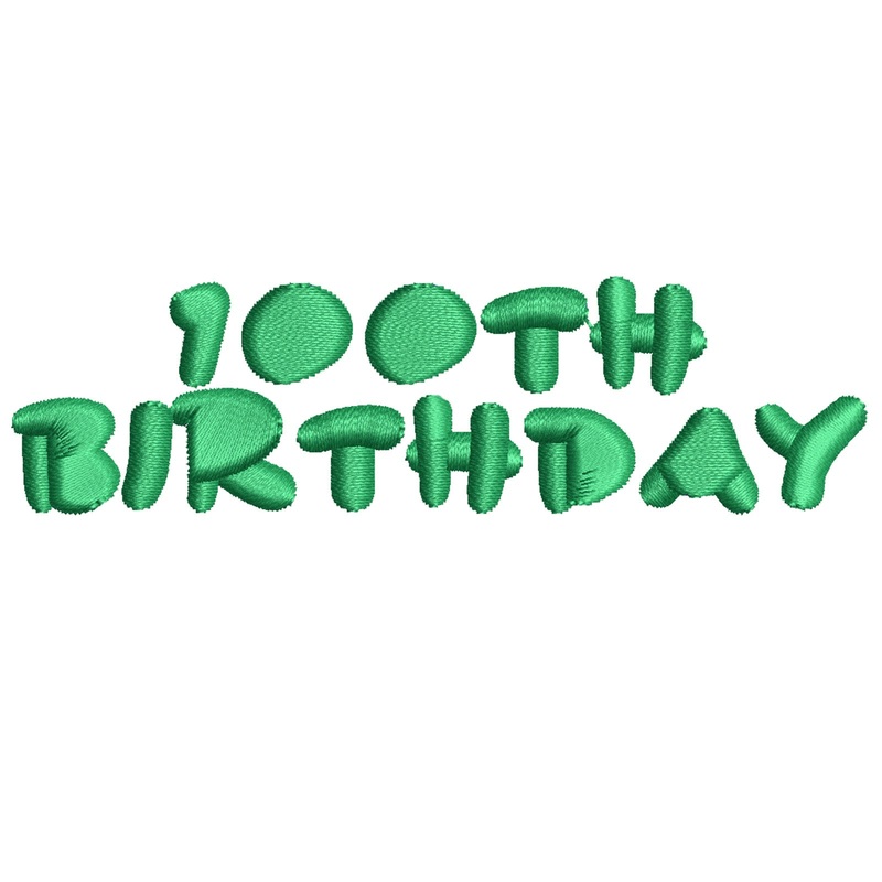 100th Birthday 100th Birthday One Size