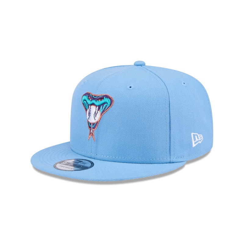 Arizona Diamondbacks Sky Blue 9FIFTY Snapback Hat One Size
