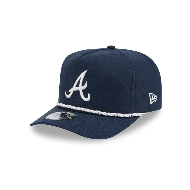 Atlanta Braves Pearl Rope Golfer Hat One Size