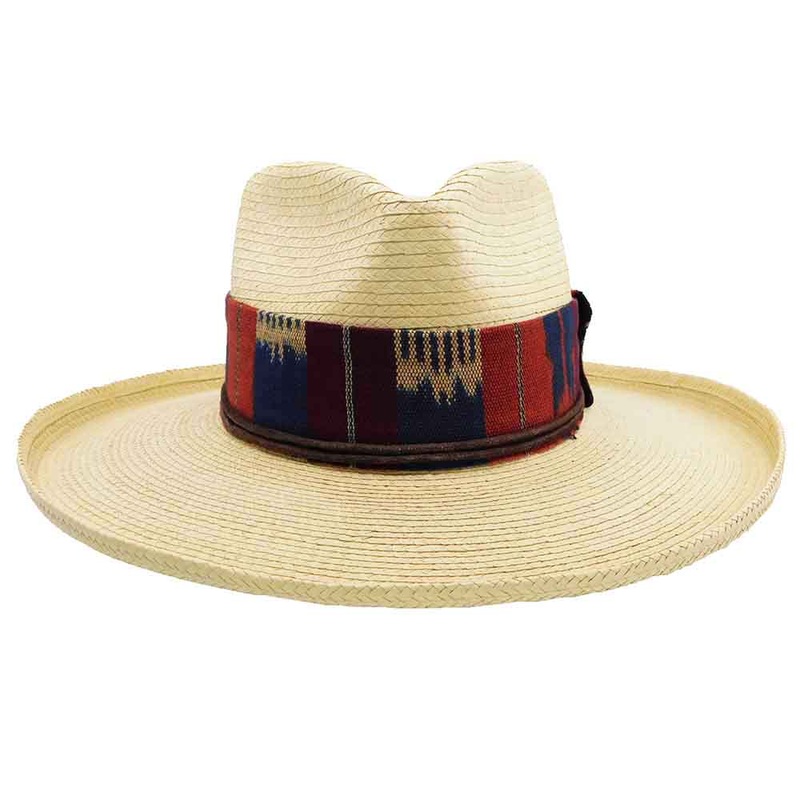 Caliber Palm Teardrop Curled Brim Sun Hat – Biltmore Hats Natural Small  (55 cm)