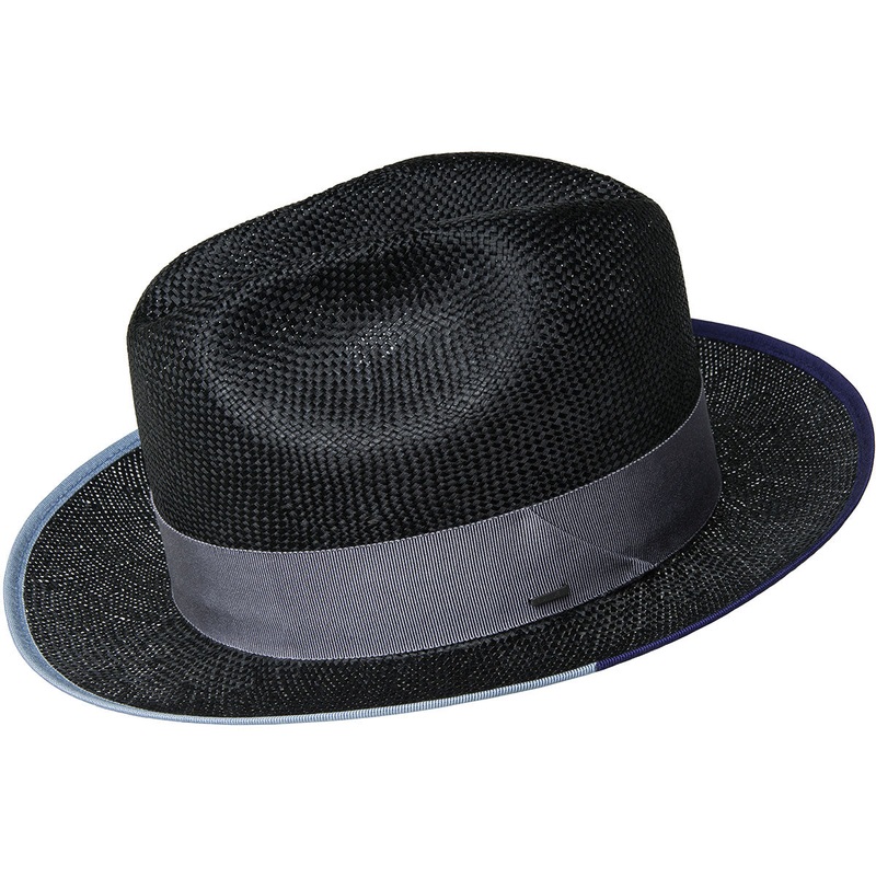 Hesmond Fedora Black/Blue S